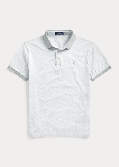 Men's Polo Ralph Lauren Custom Slim Fit Jersey Polos | 874569QUG